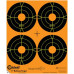 Мишена Orange Peel Caldwell bullseye targets 4"